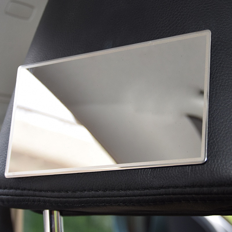 Car Makeup Mirror Car Stainless Steel Portable Auto Sun-Shading Visor HD Mirrors Car Interior Mirror Universal Car-styling - Image 3